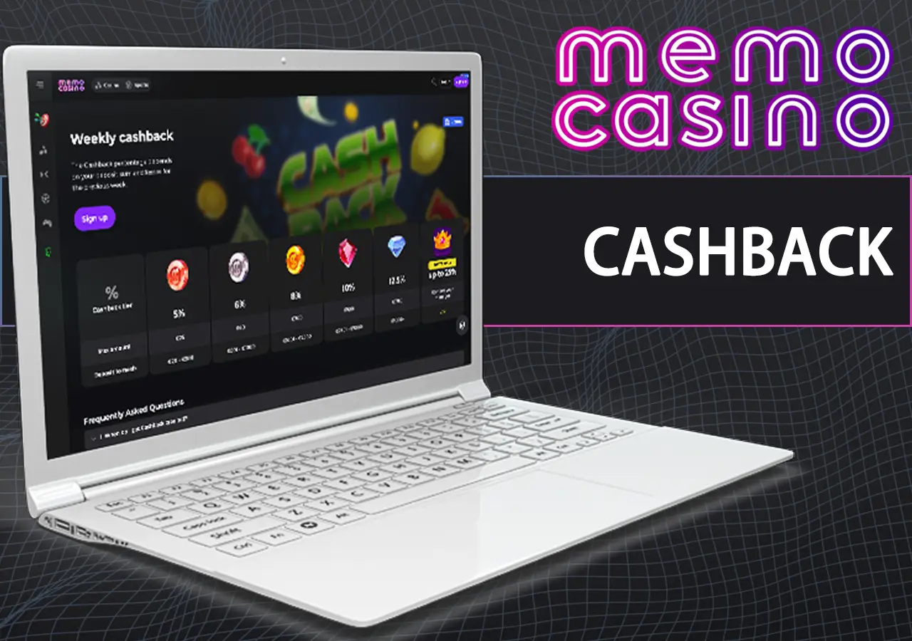 MEMOCASINO WEEKLY CASHBACK