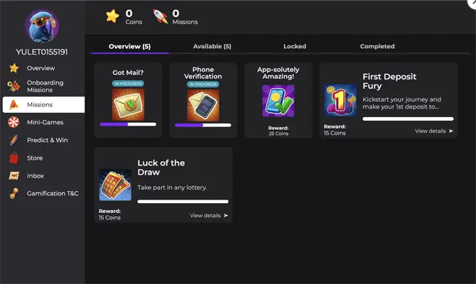 Missions: Your Path to Earning Coins