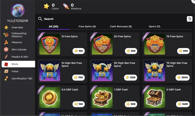 The Shop: Where Coins Become Prizes